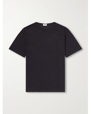 Ghiaia Cotton-Jersey T-Shirt - Black