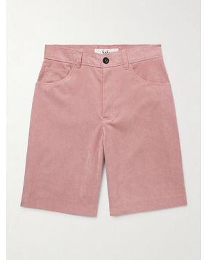 Séfr Jiro Shorts aus Cord - Pink