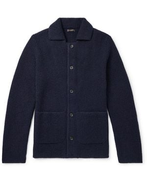 Rubinacci Cashmere Cardigan - Blue
