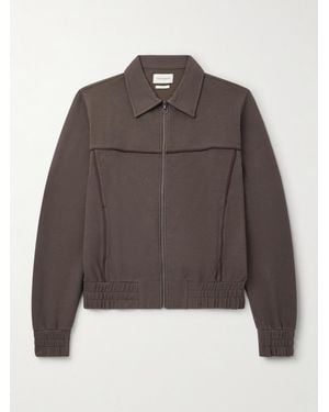 Oliver Spencer Harrison Organic Cotton-Blend Jacket - Brown