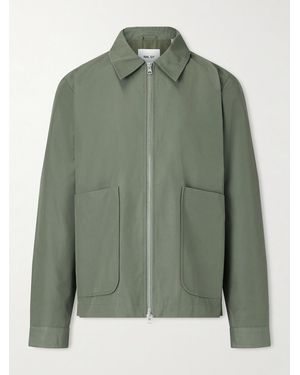 NN07 Gael 8445 Organic Cotton-Blend Jacket - Green