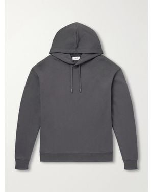 NN07 David 3014 Organic Cotton-Jersey Hoodie - Grey