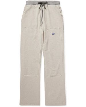 Kapital Flared Cotton-Jersey Sweatpants - White