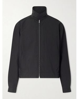 Dries Van Noten Shell Blouson Jacket - Black