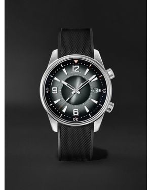 Jaeger-lecoultre Polaris Date Automatic 42Mm Stainless Steel And Rubber Watch, Ref. No. Q9068650 - Black
