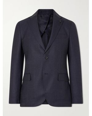 Lardini Wool Suit Jacket - Blau