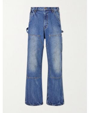 CHERRY LA Carpenter Wide-Leg Jeans - Blue