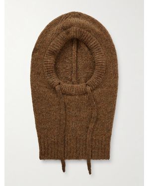 A Kind Of Guise Altan Alpaca-Blend Balaclava - Brown