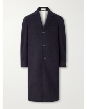 Massimo Alba Mercury Cashmere Coat - Blue