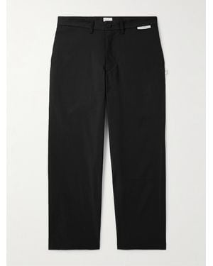 WTAPS Straight-Leg Coolmax Trousers - Black