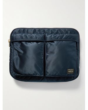Porter-Yoshida and Co Tanker Nylon Document Case - Blue