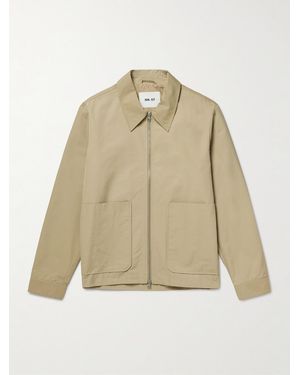 NN07 Gael 8445 Organic Cotton-Blend Jacket - Natural