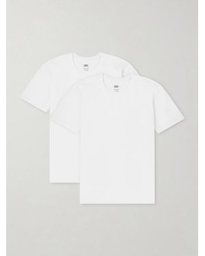 Fullcount Two-Pack Cotton-Jersey T-Shirt - White
