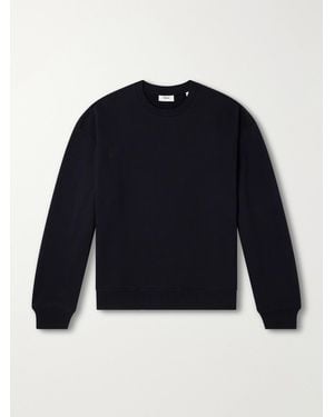 NN07 David 3014 Organic Cotton-Jersey Sweatshirt - Blue