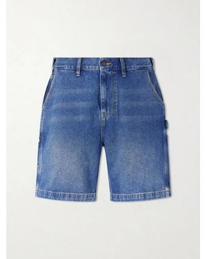 Corridor NYC Straight-Leg Denim Shorts - Blue