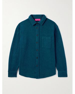 The Elder Statesman Cashmere Overshirt - Blue