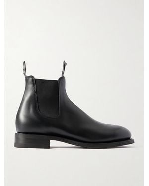 R.M.Williams Comfort Turnout Leather Chelsea Boots - Black