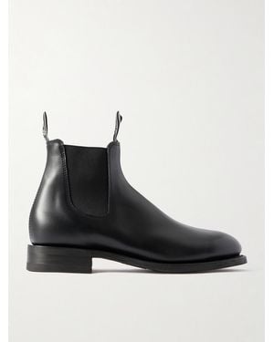 R.M.Williams Turnout Leather Chelsea Boots - Black