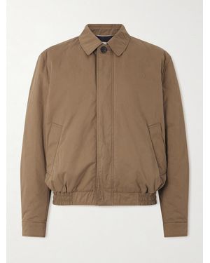 Saint Laurent Cotton-twill Jacket - Natural