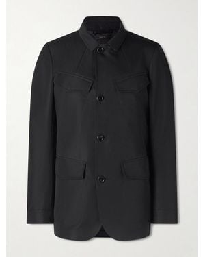 Tom Ford Cotton-blend Field Jacket - Black