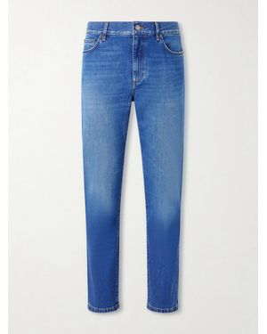 ZEGNA Vintage House Straight-leg Jeans - Blue