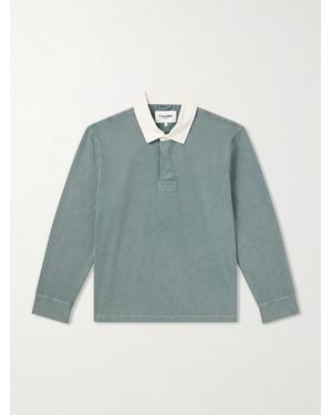 Corridor NYC Cotton-Jersey Polo Shirt - Blue
