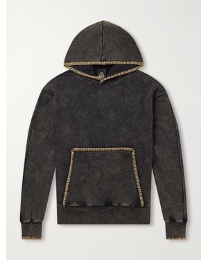 FRIZMWORKS Cotton-Blend Jersey Hoodie - Black