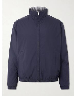 Lardini Shell Bomber Jacket - Blue