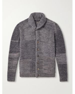 Begg x Co Surfer Cashmere Cardigan - Grey