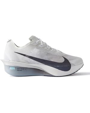 Nike Zoomx Vaporfly Next% 4 Mesh Running Sneakers - White