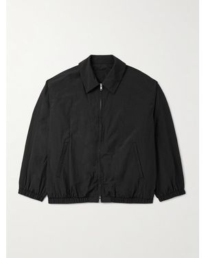 Ssstein Oversized Nylon Jacket - Black