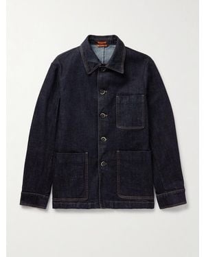 Barena Orno Denim Overshirt - Blue