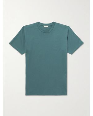 Sunspel Riviera Cotton-Jersey T-Shirt - Green