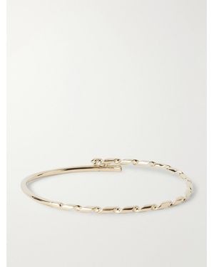 Luis Morais Thin Drill Hardware 14-Karat And Ruby Bracelet - Natural