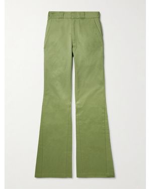 GALLERY DEPT. Bootcut Cotton-Twill Chinos - Green