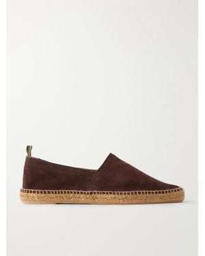 Castañer Pablo Suede Espadrilles - Braun