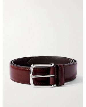Anderson's 4Cm Polished Leather Belt - Red