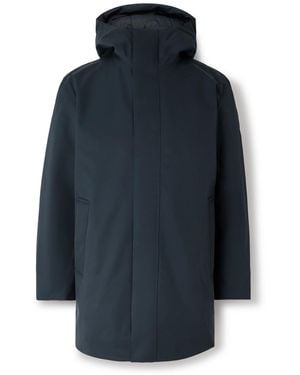 NN07 Blake 8240 Padded Recycled-twill Parka - Blue