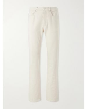 A.P.C. Rescue Straight-Leg Recycled Cotton-Twill Jeans - Natural