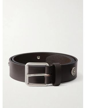 A Kind Of Guise 2.5 Cm Pilgrim Embellished Leather Belt - Black