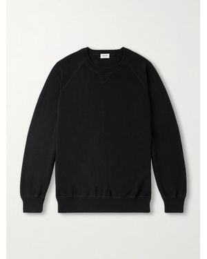 Ghiaia Cotton Sweater - Nero