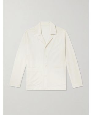 STÒFFA Wool-Seersucker Overshirt - Natural
