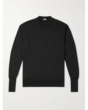 A.PRESSE Wool Sweater - Black
