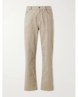 A.P.C. Fairfax Straight-Leg Corduroy Jeans - Natural