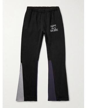 GALLERY DEPT. Pantaloni Sportivi Svasati - Nero