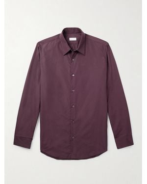 Dries Van Noten Cotton-Poplin Shirt - Purple