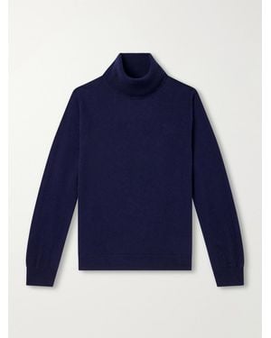 Paul Smith Cashmere Rollneck Sweater - Blau