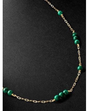 Elhanati Malachite Necklace - Black