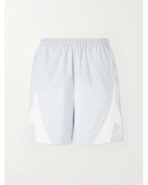 Acne Studios Rofit Logo-Embroidered Shell Shorts - White