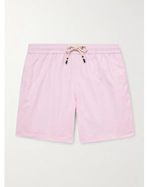 Hartford Shorts Da Mare Medi A Gamba Dritta - Rosa